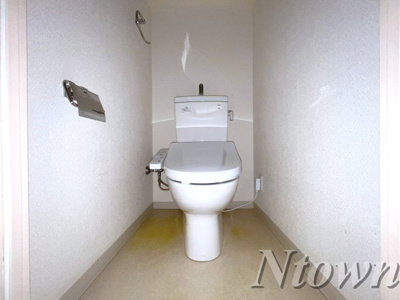 【トイレ】 | プレサンス泉シティアーク | 落ち着いた色調のトイレです