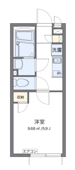 【間取り】 | レオネクストアンジェ