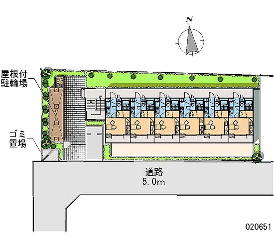【区画図】 | レオパレスクレスト