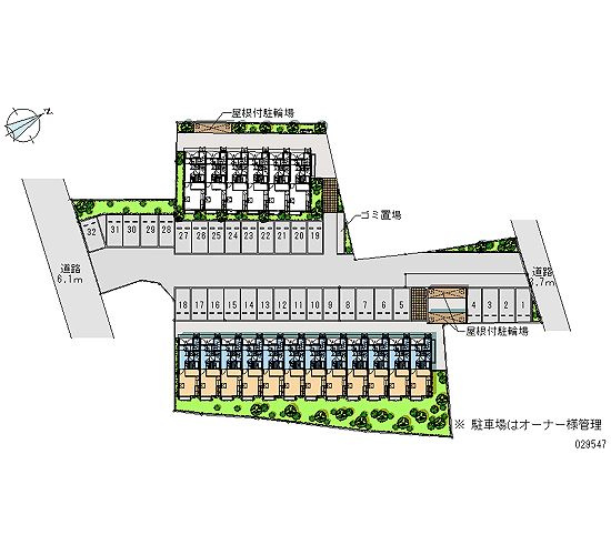 【区画図】 | レオパレスプロテクシオン
