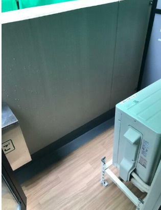 レジディア西小山のバルコニー