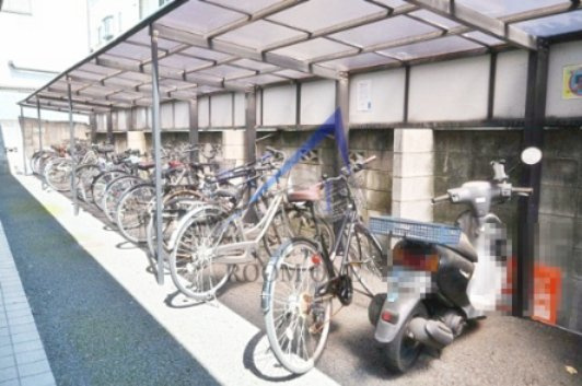 ＯＺ弐番街のその他共用部分|駐輪場です。