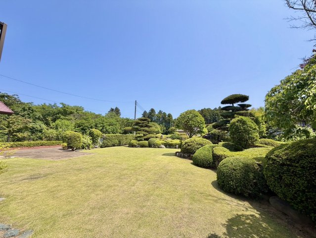 鉾田市安塚中古戸建の庭