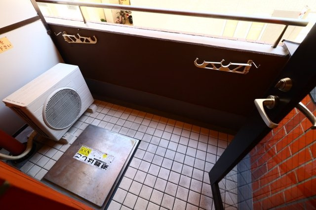シティパレス横浜阪東橋のバルコニー