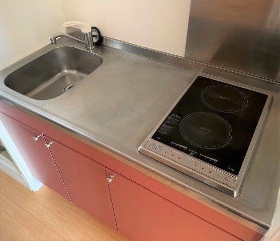 レオパレスフォレ　流山のキッチン