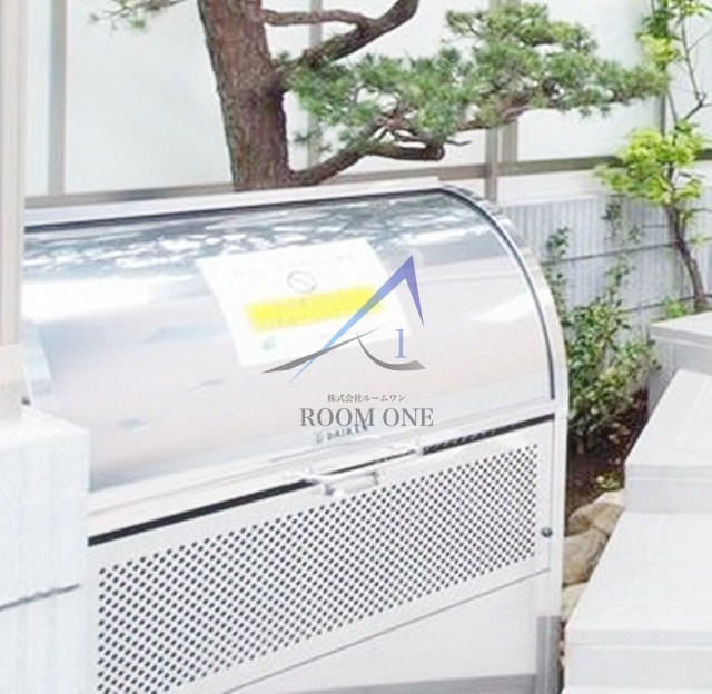 モンターニャ　ダルジェントのその他共用部分|敷地内ゴミ置き場です。