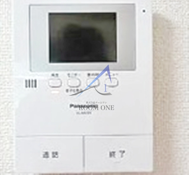 メゾン　エクリュのセキュリティ|モニター付きインターホンです。