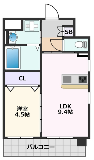 【間取り】 | 第25関根マンション