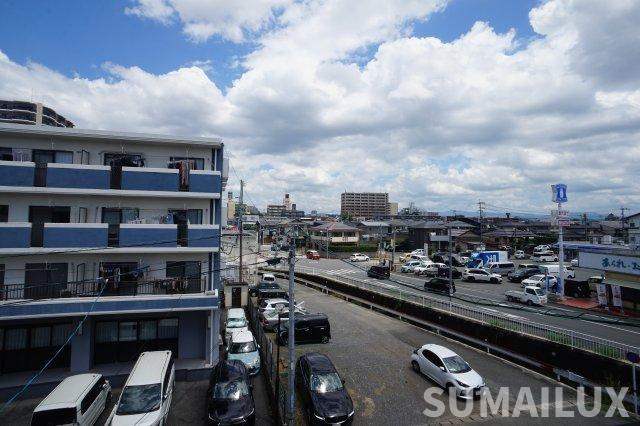 熊本市東区若葉３丁目のアパートの展望