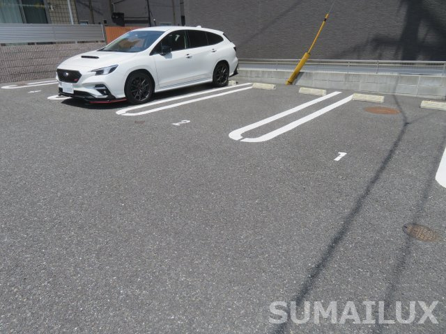 熊本市南区元三町１丁目のアパートの駐車場