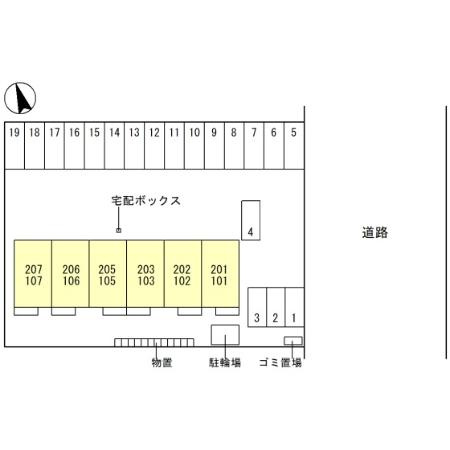 さくら大樹の区画図