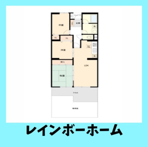 特典：仲介手数料が無料です!!の間取り