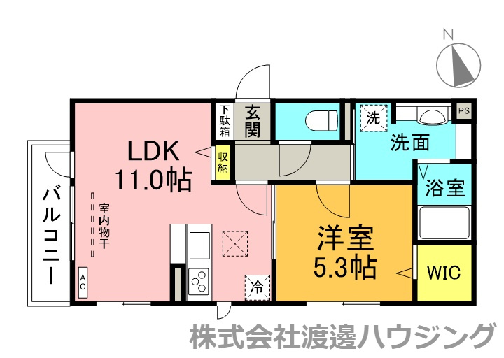 グラジオラスの間取り