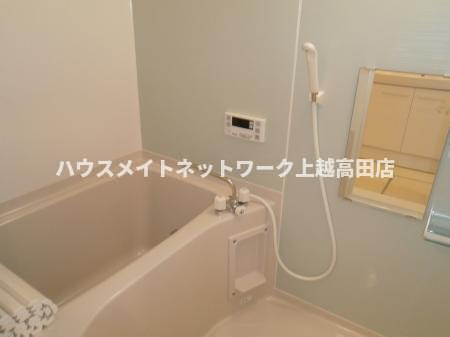 プラムコートの浴室|追焚機能付