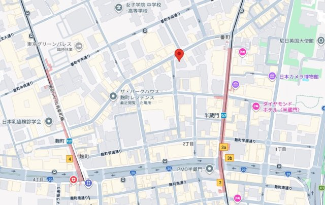 ★仲介手数料半額★REGNO GRANDE ichibancho Tower(空室物件　内見予約してください）の地図