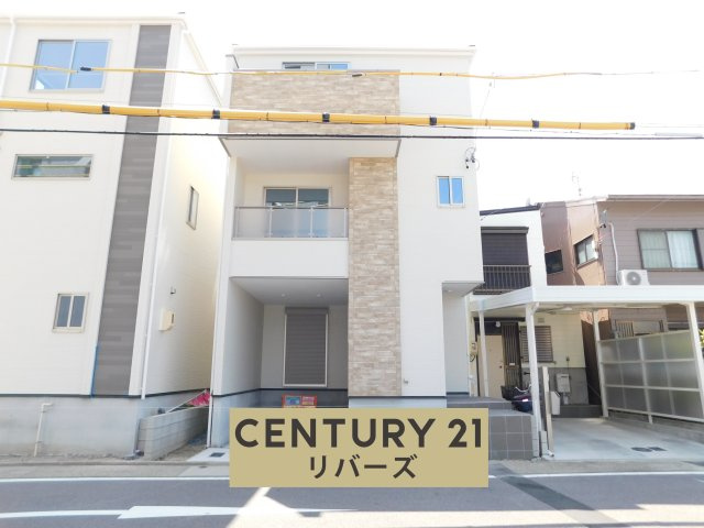 名古屋市西区新福寺町１丁目の新築一戸建の外観|☆ラスト１棟☆　　新価格！！いつでも見学出来ます♪（お問合せ当日、平日、水曜、夜間でもＯＫ）　地下鉄鶴舞線「庄内通」駅徒歩７分♪　小・中学校徒歩４分！　プライバシー性の高い２階リビング♪