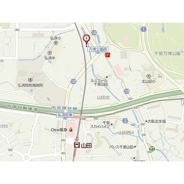プレアデス千里山田のその他|マップ