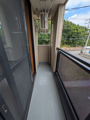 日当たり良好で外に洗濯物が干せます