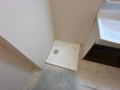 【洗面所】 | 仮）水戸市堀町新築アパート | 室内洗濯機置場（イメージ）