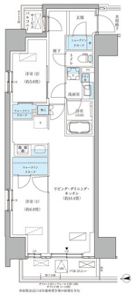 【間取り】 | パークアクシス品川天王洲アイル