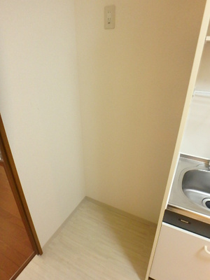冷蔵庫置き場♪