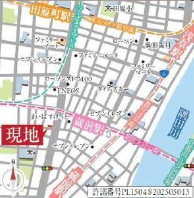 デュオフラッツ浅草蔵前の地図