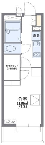 レオパレスヴィハール南六郷の間取り