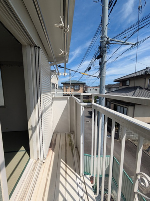 ★南向きのバルコニーで洗濯物がよく乾きます★