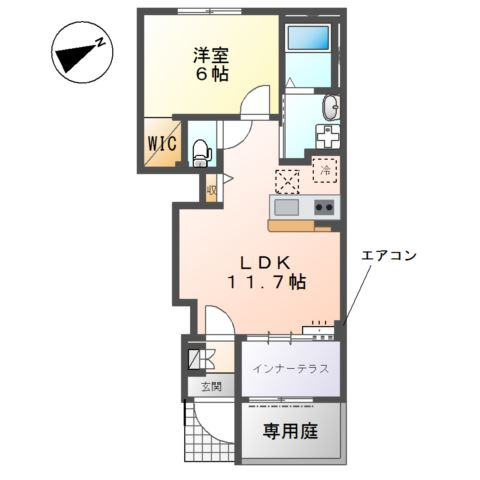 グランドゥール　エスの間取り
