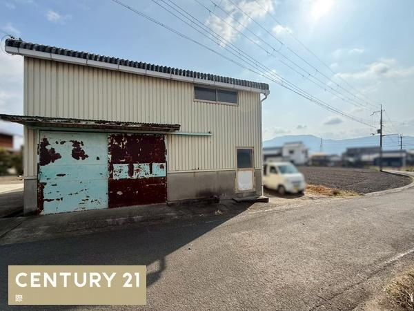 紀の川市南勢田　土地の前面道路含む現地写真