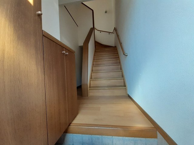 コーポ石川　Ｄの玄関