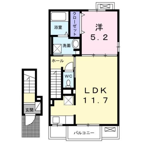 ラ・マジョーレⅡの間取り