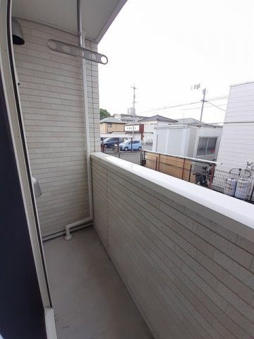 パレス旭本町のバルコニー
