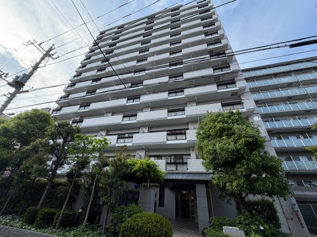 川口幸町パーク・ホームズの外観|外観は落ち着いています