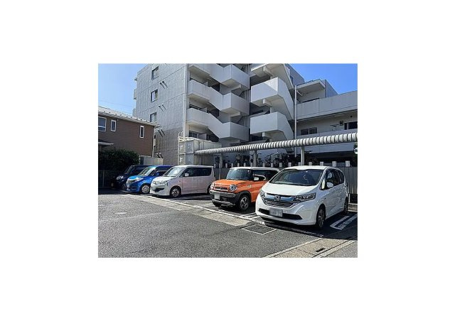 蓮田ビューパレー第二の駐車場