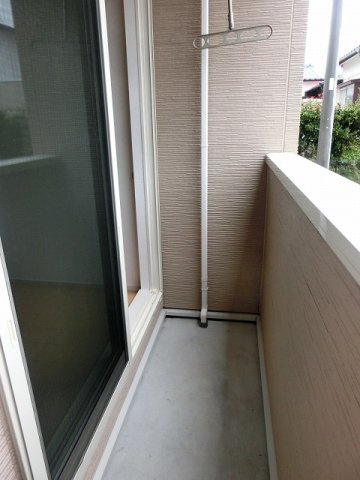 グランツ・ハウスⅡのバルコニー