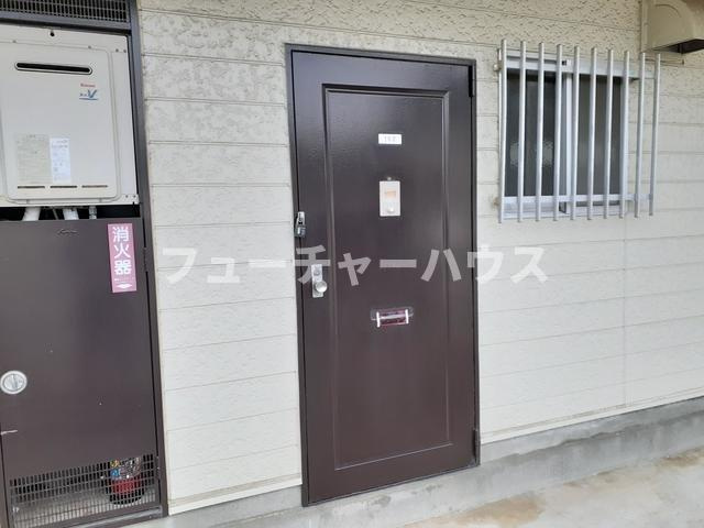 森谷コーポのエントランス
