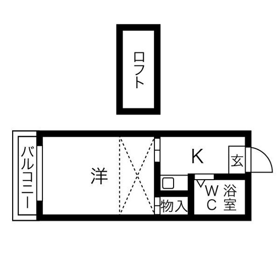 【間取り】 | フローラ塩釜口