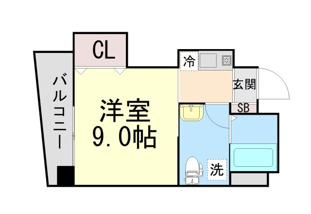 ポルト新神戸の間取り