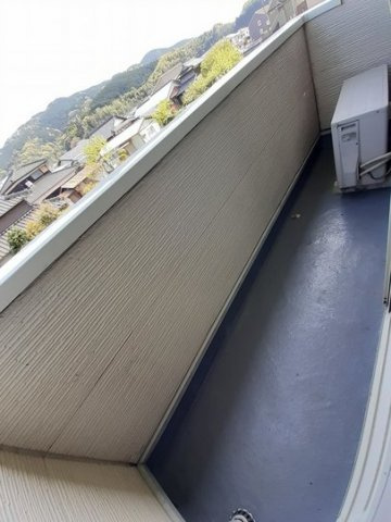 アンベリールＡのバルコニー