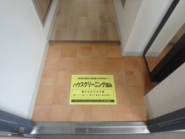 コンフォールの玄関|岡山市北区下中野　コンフォール　1K　玄関