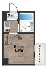 エアリーコート小阪の間取り