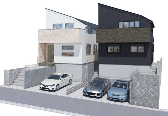 【横浜市旭区笹野台4丁目18-34全2棟新築戸建て】★仲介手数料無料★（笹野台小学校・希望が丘中学校）