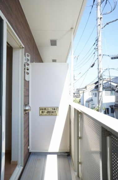 エテルノデーアのバルコニー