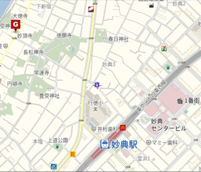 ホワイトメゾン１６の地図|★案内図★