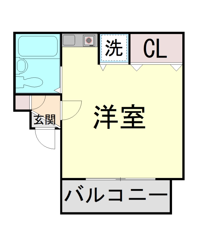 ラムール春日野道の間取り