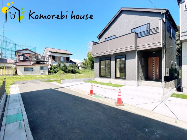 第7上尾二ツ宮　新築一戸建て　ハートフルタウン　2-Aの前面道路含む現地写真|前面道路含む現地写真です