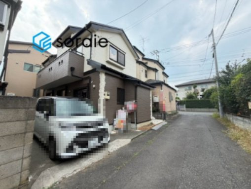 所沢市荒幡　中古戸建の前面道路含む現地写真|7/23　撮影