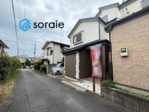 所沢市荒幡　中古戸建の前面道路含む現地写真|7/23　撮影