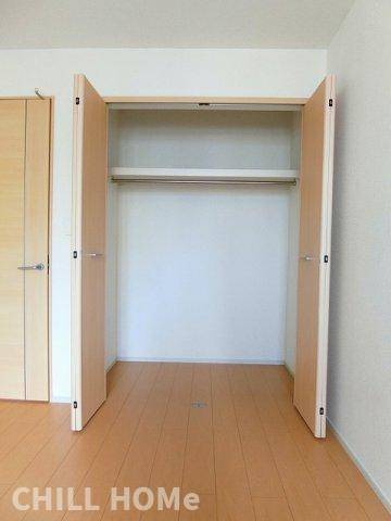 ウエスト　ピースＢの収納|当社、チルホームのHPもご覧ください(^^)/物件情報多数♪